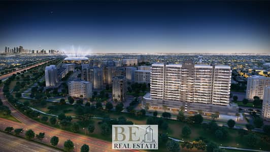 1 Bedroom Apartment for Sale in Dubai Sports City, Dubai - Sport City_Over View_2K. jpg