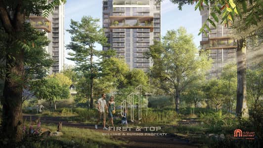 فلیٹ 2 غرفة نوم للبيع في غاف وودز، دبي - DISTRIKT Ghaf Woods_Building Street View. jpg