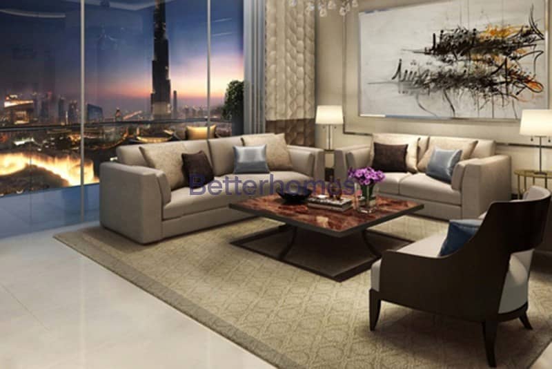 Full Fountain & Burj View | Oct hand over Full Fountain & Burj View | Oct hand over