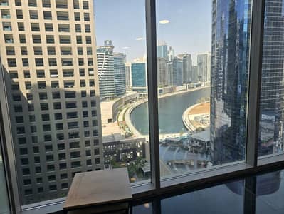 Office for Rent in Business Bay, Dubai - Burj khalifa and Canal view  Furnished office Vacant