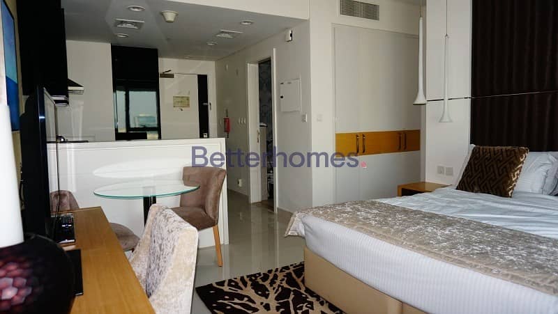Furnished studio|Modern Interior|Canal View