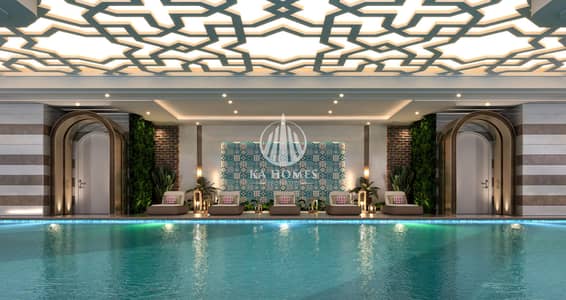 شقة 2 غرفة نوم للبيع في الممزر، الشارقة - 4-FF - Swimming Pool V04. jpg