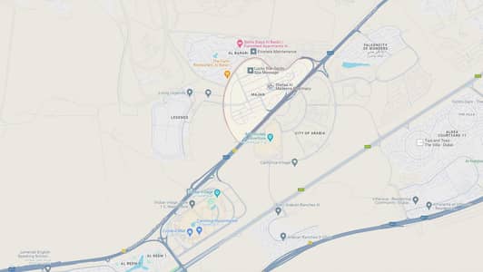 Участок Продажа в Маджан, Дубай - majan location. jpg