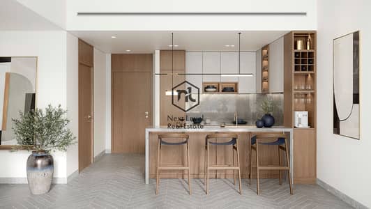 1 Bedroom Flat for Sale in Business Bay, Dubai - The Crestmark - kitchen. jpg