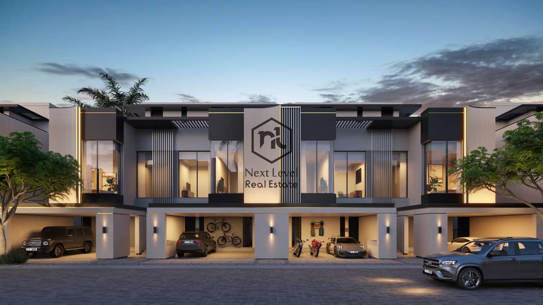 Townhouses - front view - night. jpeg Townhouses - front view - night. jpeg