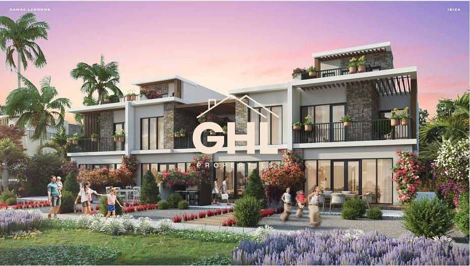 Таунхаус в Дамак Лагунс,Ибица, 4 cпальни, 2260000 AED - 11962233 Таунхаус в Дамак Лагунс,Ибица, 4 cпальни, 2260000 AED - 11962233