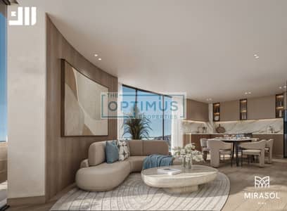 2 Cпальни Апартаменты Продажа в Мина Аль Араб, Рас-эль-Хайма - Mirasol_2-Bedroom-Apart-Living01. png