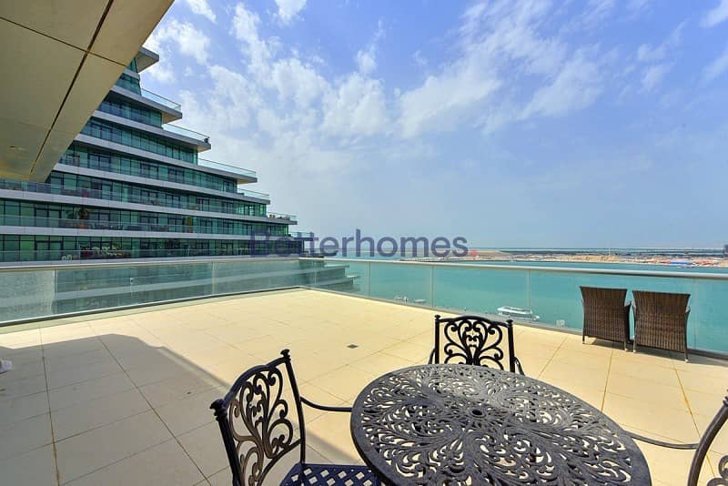 NO COMMISSION! Huge balcony Two BR with Full Sea View