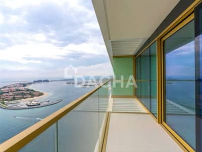 2 Bedroom Flat for Rent in Dubai Harbour, Dubai - Palm View | Fully Furnished | High Floor