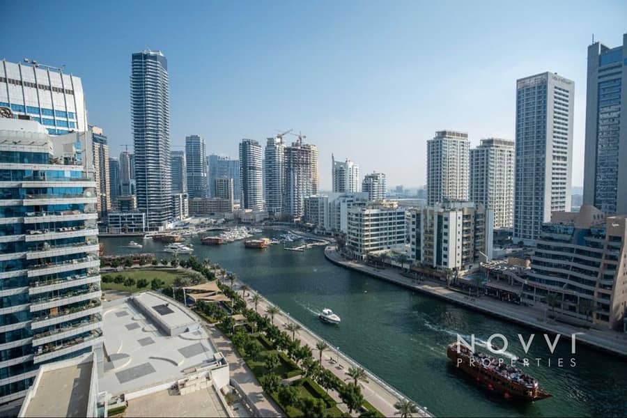 2 Parking Spaces| Furnished | Marina View