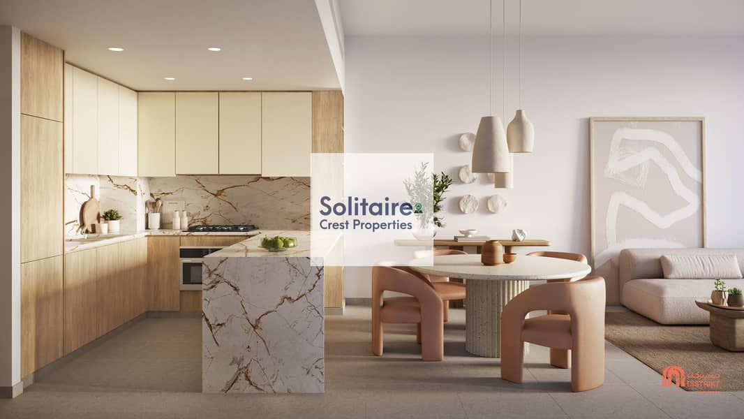 20 DISTRIKT Ghaf Woods_2BD Kitchen & Livingroom Terra_Light. jpg