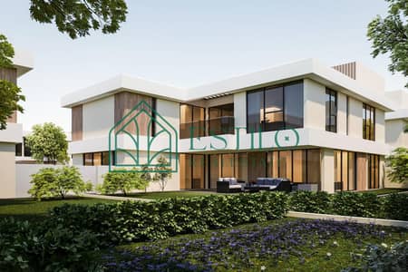 4 Bedroom Townhouse for Sale in Dubailand, Dubai - Your villa surrounded by landscaped green spaces with an unrepeatable discount