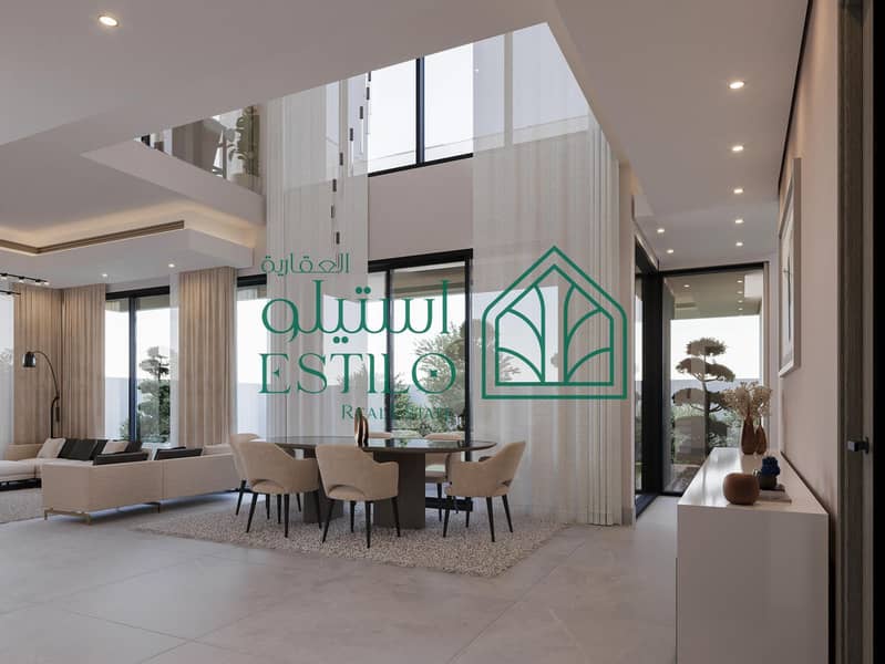 Dont wait & book your villa now with just 10% down and enjoy easy installments over 7 years