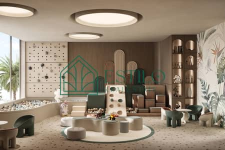 Studio for Sale in Majan, Dubai - Pay only 140,000 and pay in installments with the developer in the most sought-prime area of Dubai