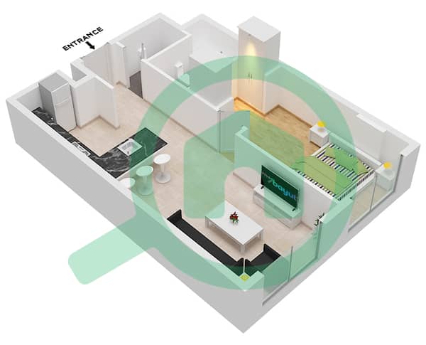 Type H Unit MA2 Floor Typical