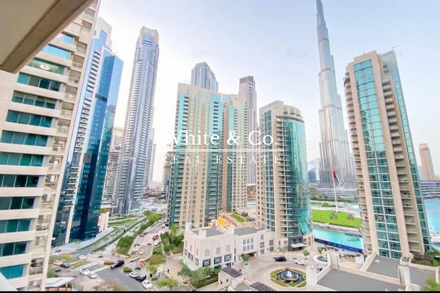 2 Bed | Burj and Fountain View | Vacant