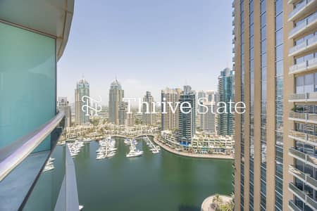 2 Bedroom Flat for Rent in Dubai Marina, Dubai - Unfurnished | Marina Views | Vacant Now