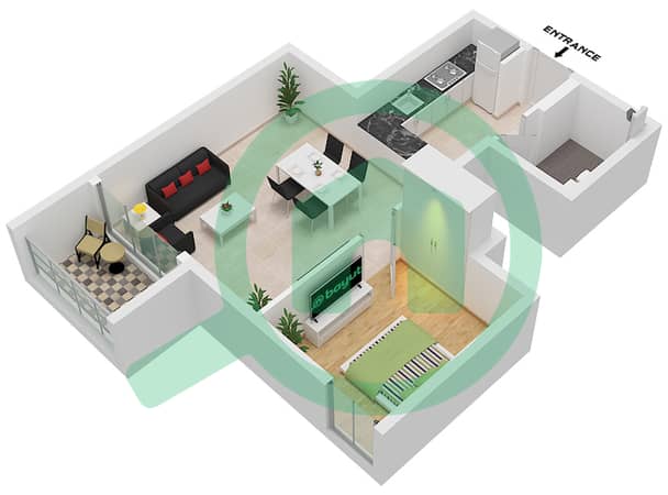 Type 1D Unit G01 Floor Ground