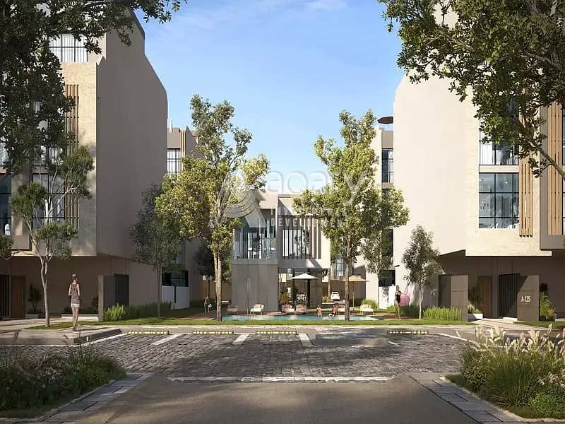 位于哈里发城，Reportage Village Abu Dhabi 3 卧室的联排别墅 4569943 AED - 11971959
