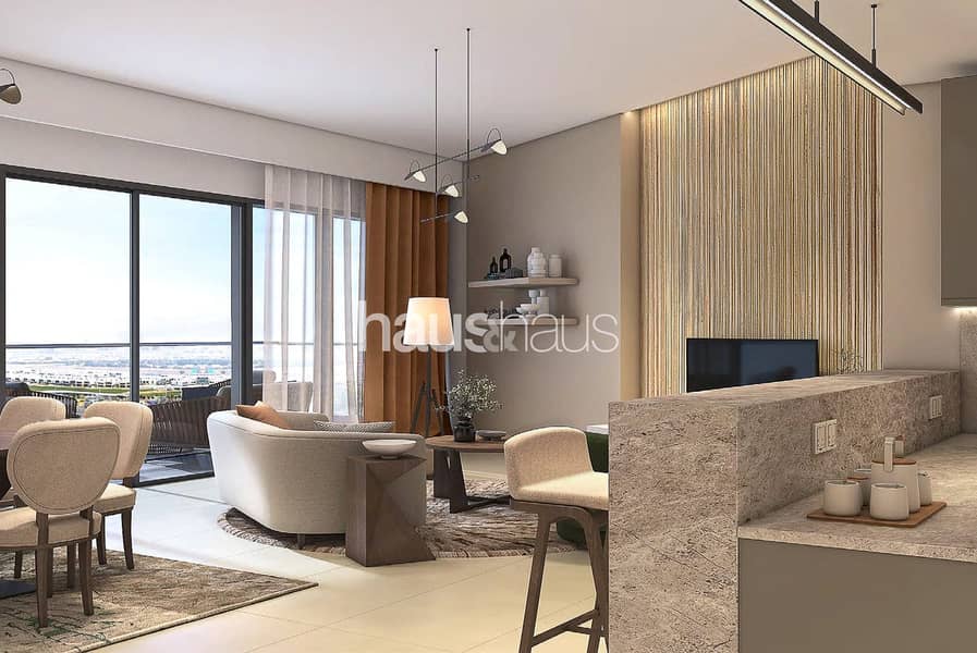位于达马克山庄，Golf Greens，高尔夫绿地大厦 B 座 1 卧室的公寓 1200000 AED - 11972509