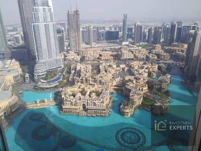 2 Bedroom Flat for Rent in Downtown Dubai, Dubai - Fully Fountain View Huge Layout Ready To Move
