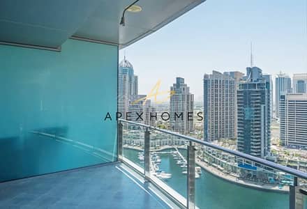 2 Bedroom Apartment for Rent in Dubai Marina, Dubai - Marina View | Prime Location | Unfurnished
