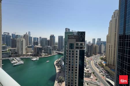 1 Bedroom Flat for Rent in Dubai Marina, Dubai - Marina Facing | High Floor | Furnished