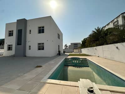 纳德谢巴区， 迪拜 5 卧室别墅待租 - 5BR-Modern_Villa-Prime_Location-Private_Pool-1. jpg