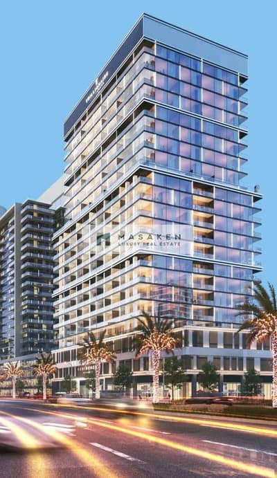 Studio for Rent in Business Bay, Dubai - trill building front view. png