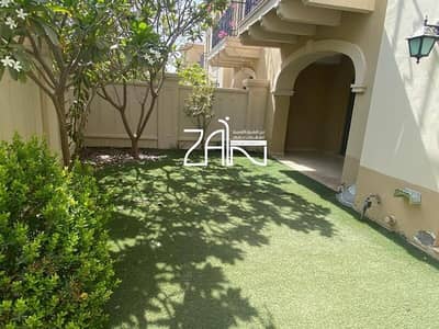 4 Bedroom Townhouse for Rent in Saadiyat Island, Abu Dhabi - Spacious Double Row Villa with Private Garden