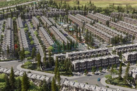 5 Bedroom Townhouse for Sale in Dubailand, Dubai - 5BR Townhouse Near Metro and Etihad Rail – Completion in 2028