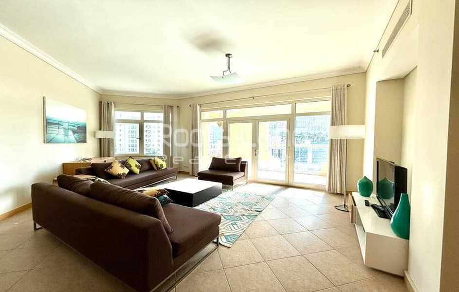 位于朱美拉棕榈岛，海滨公寓，阿尔达斯公寓 3 卧室的公寓 290000 AED - 11978415