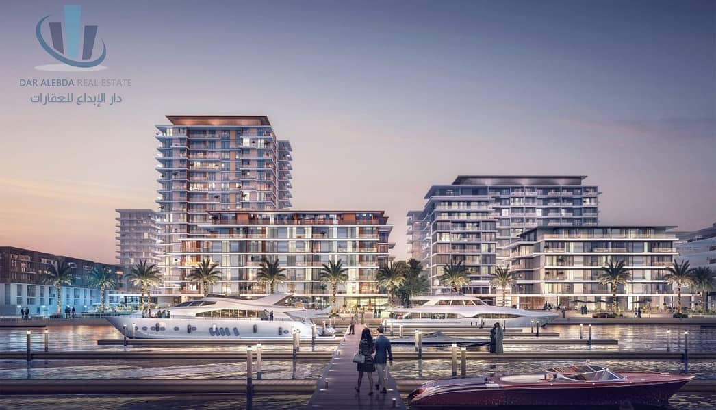 Ownership of apartments in the port of Rashid on the sea directly with a deposit of 50 thousand dirhams and installments Ownership of apartments in the port of Rashid on the sea directly with a deposit of 50 thousand dirhams and installments
