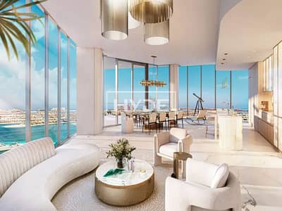 2 Bedroom Flat for Sale in Palm Jumeirah, Dubai - High Floor | Maids Room | Burj Al Arab View