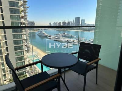 1 Bedroom Apartment for Sale in Dubai Harbour, Dubai - Beachfront Specialist | Big | Fully Furnished
