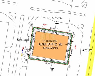 阿尔雷姆岛， 阿布扎比 住宅地块待售 - plot area. png