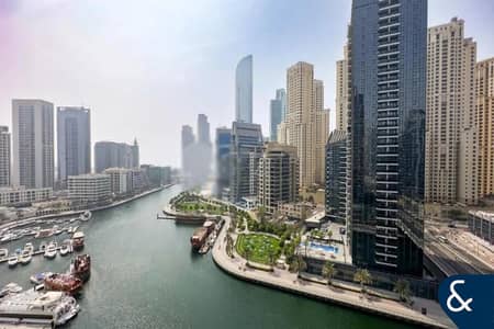 2 Bedroom Apartment for Sale in Dubai Marina, Dubai - Full Marina View | Well-Presented 2 Bed