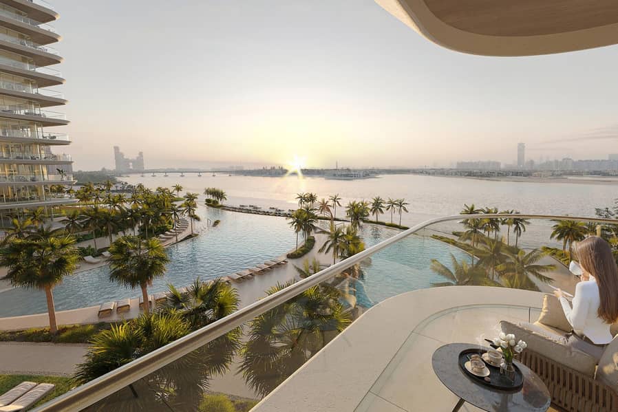 位于朱美拉棕榈岛，塞雷尼亚生活馆，Serenia Living Tower 1 2 卧室的公寓 9500000 AED - 11980973