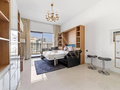 Studio for Sale in Arjan, Dubai - POOL VIEW | FULLY FURNISHED| HIGH ROI | HIGH FLOOR