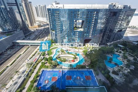 2 Bedroom Flat for Rent in Al Reem Island, Abu Dhabi - Pool View | Corner and Ready To Move | High Floor