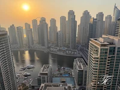 2 Bedroom Flat for Rent in Dubai Marina, Dubai - Fully Furnished | Lake View | Ready to Move in