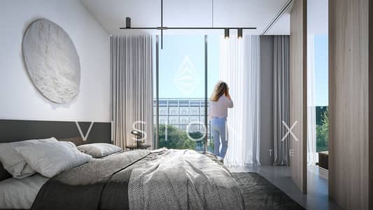 2 Bedroom Flat for Sale in Aljada, Sharjah - 230824_3BED_Master-bedroom_02. jpg