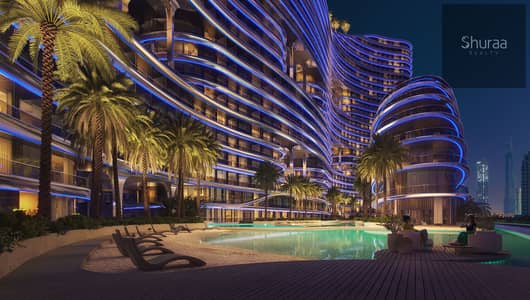 4 Bedroom Apartment for Sale in Business Bay, Dubai - Aquarise Exterior-4. jpg