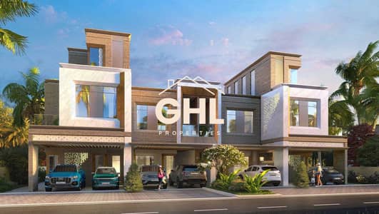 5 Bedroom Townhouse for Sale in DAMAC Lagoons, Dubai - Monte Carlo by Damac | Elegant 5-Bedroom Townhouse with Lagoon Access