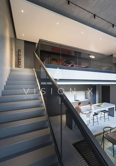 3 Bedroom Apartment for Sale in Aljada, Sharjah - 230810-3B-Stairs-(loft). jpg
