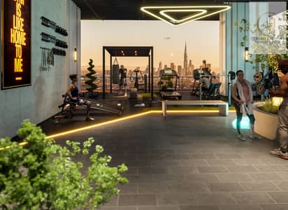 荔湾住宅区， 迪拜 单身公寓待售 - GYM. jpg