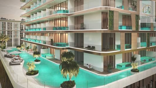 شقة 2 غرفة نوم للبيع في مجمع دبي لاند ريزيدنس، دبي - Peace Lagoons Exterior - 05. jpg