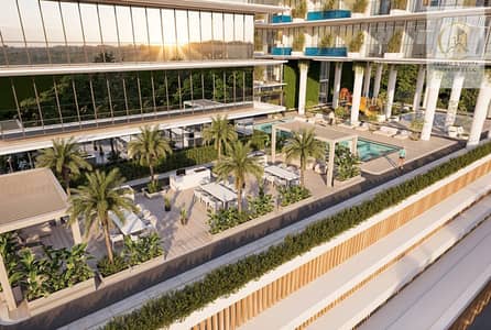 1 Bedroom Flat for Sale in Majan, Dubai - top view. jpg