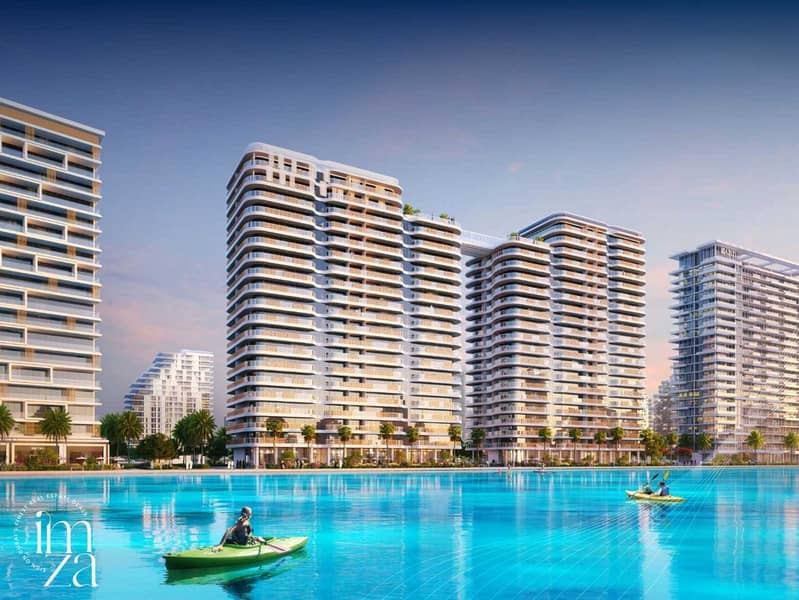 位于迪拜南部街区，阿齐兹威尼斯，Azizi Venice 7，Azizi Venice 7 Building B 的公寓 600000 AED - 11982270