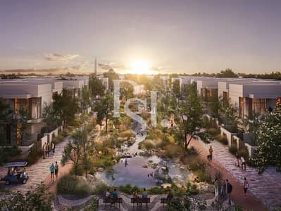 4 Bedroom Townhouse for Sale in Yas Island, Abu Dhabi - sustainable-city-yas-island-abu-dhabi-community-Aerial-View. jpg